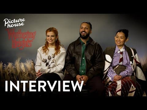 Interview with Hong Chau, Alison Oliver & Shazad Latif