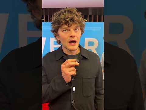 Robert Aramayo at the I Swear UK premiere