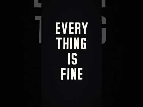 Facin’ the truth.