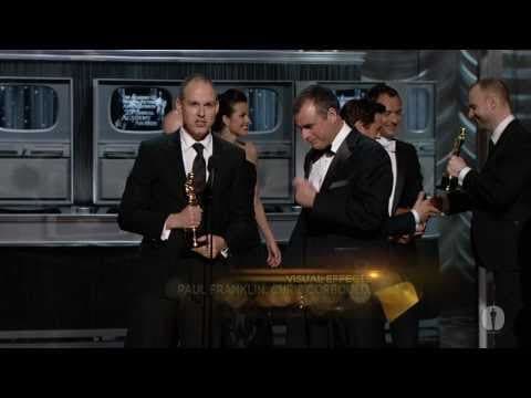 "Inception" winning the Oscar® for Visual Effects