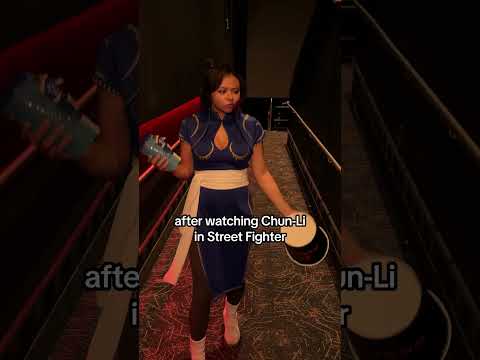 Before and After Watching Chun Li