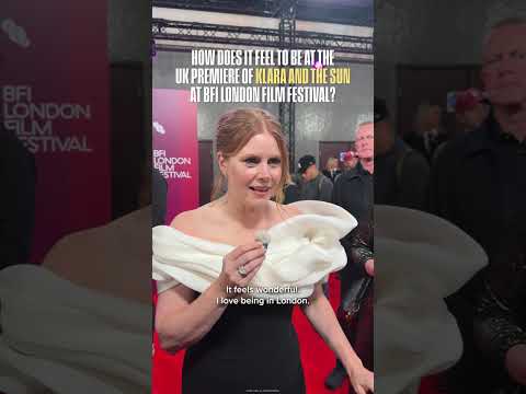 The cast of Klara and the Sun share what it means celebrate at the BFI London Film Festival