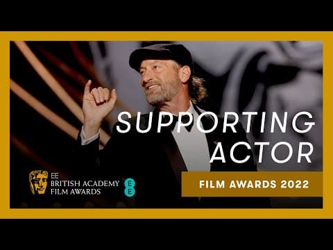 Troy Kotsur Wins Supporting Actor | EE BAFTA Film Awards 2022